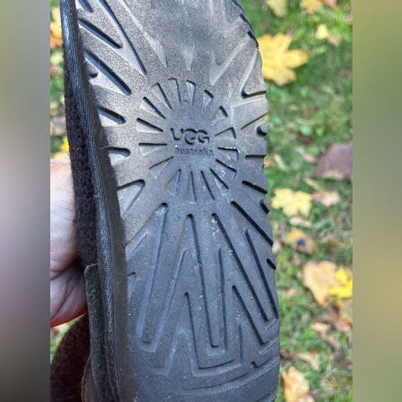 UGG black sweater boots womens size 9 - Picture 8 of 10